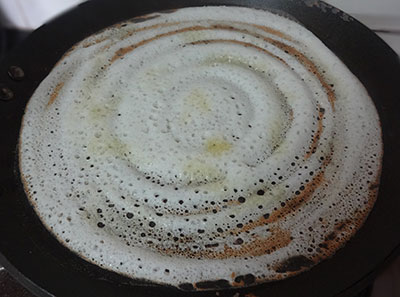 drizzle oil or ghee for uddina dose or plain dosa