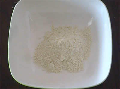 urad flour for uddinittu or udnittu