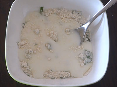 curd for uddinittu or udnittu