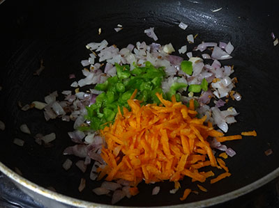 capsicum and carrot for veg lollipop or potato lollipop