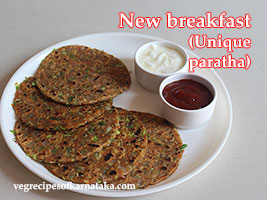 veg paratha recipe