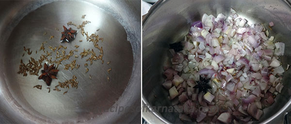 tempering for karnataka style pulao