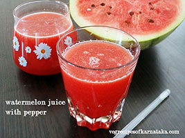 Watermelon juice