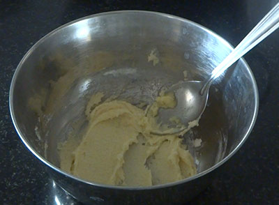 soft dough for wheat flour benne biscuit or atta butter biscuit