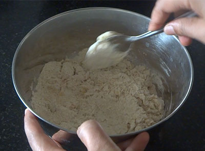 soft dough for wheat flour benne biscuit or atta butter biscuit