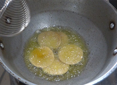 deep frying wheat flour snacks or evening tea time snacks