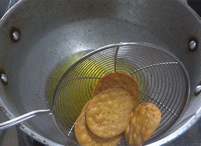 deep fried wheat flour snacks or evening tea time snacks