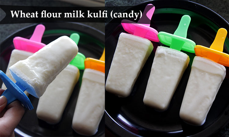 wheat flour milk candy