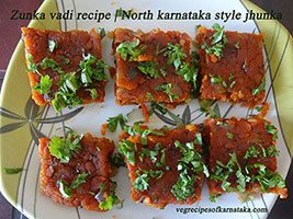 zunka vadi recipe